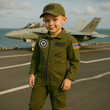 Load image into Gallery viewer, Youth U.S. Navy Flight Suit Combo