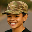 Load image into Gallery viewer, Youth Multicam Patrol Cap