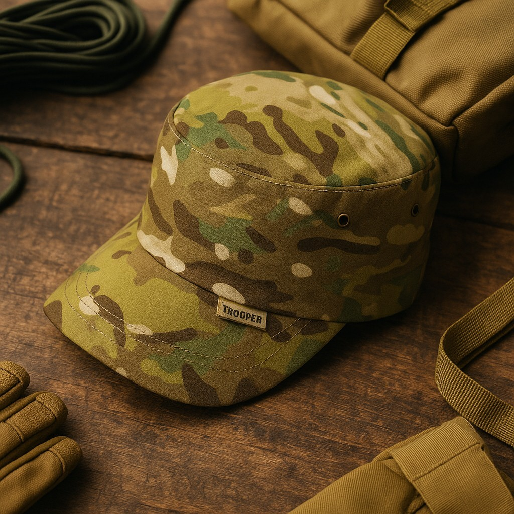 Youth Multicam/OCP Army/Air Force Patrol Cap - Main Image
