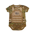 Load image into Gallery viewer, Multicam Flak Jacket Baby Bodysuit