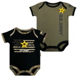 Load image into Gallery viewer, 2pk Army Baby Bodysuits