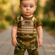 Load image into Gallery viewer, Multicam Tactical Baby Combat Uniform