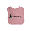 Load image into Gallery viewer, Space Force Girls Baby Bib
