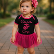 Load image into Gallery viewer, Marine Girl "Cutie to the Corps" Tutu Baby Bodysuit