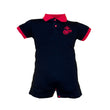 Load image into Gallery viewer, Marine Boys Baby Romper