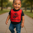 Load image into Gallery viewer, Marine Food Recon Pullover Baby Bib