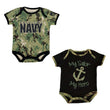 Load image into Gallery viewer, Navy NWU Baby Bodysuits
