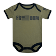 Load image into Gallery viewer, Freedom Flag Baby Bodysuit