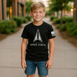 Load image into Gallery viewer, Youth Licensed Space Force T-Shirt
