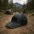 Load image into Gallery viewer, Youth Multicam Black Tactical Operators Cap w Mesh Back