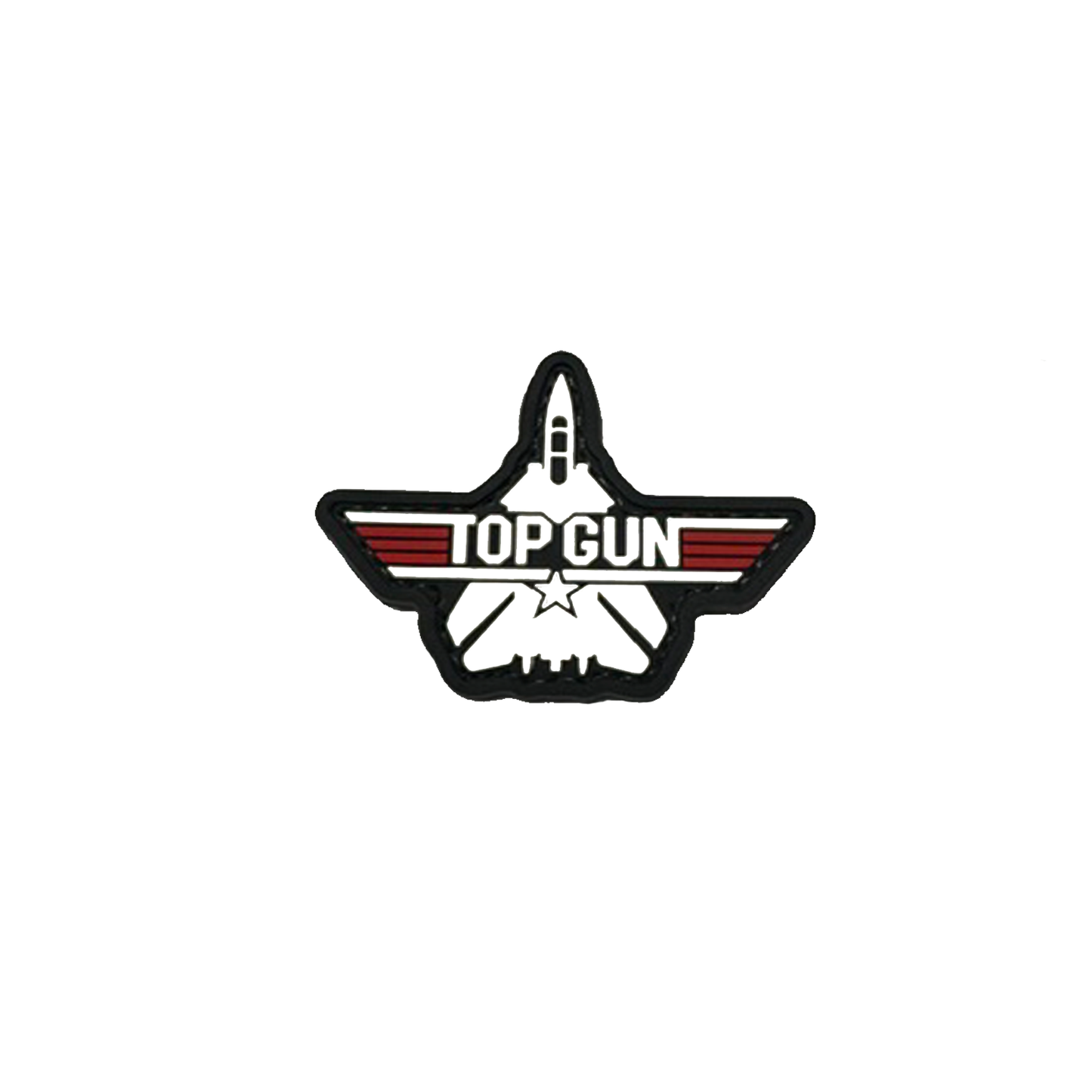 Top Gun F-14 Tomcat Jet Black PVC Patch
