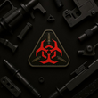 Load image into Gallery viewer, Biohazard Triangle PVC Morale Patch