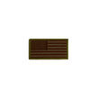 Load image into Gallery viewer, Embroidered American flag patch with green border, designed for youth flight suits and uniforms.