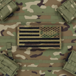 Load image into Gallery viewer, Laser Cut Multicam Reverse American Flag Patch
