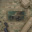 Load image into Gallery viewer, Laser Cut Woodland MARPAT American Flag Patch