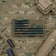 Load image into Gallery viewer, Laser Cut Woodland MARPAT Reverse American Flag Patch