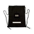 Load image into Gallery viewer, Black Tactical Drawstring Backpack