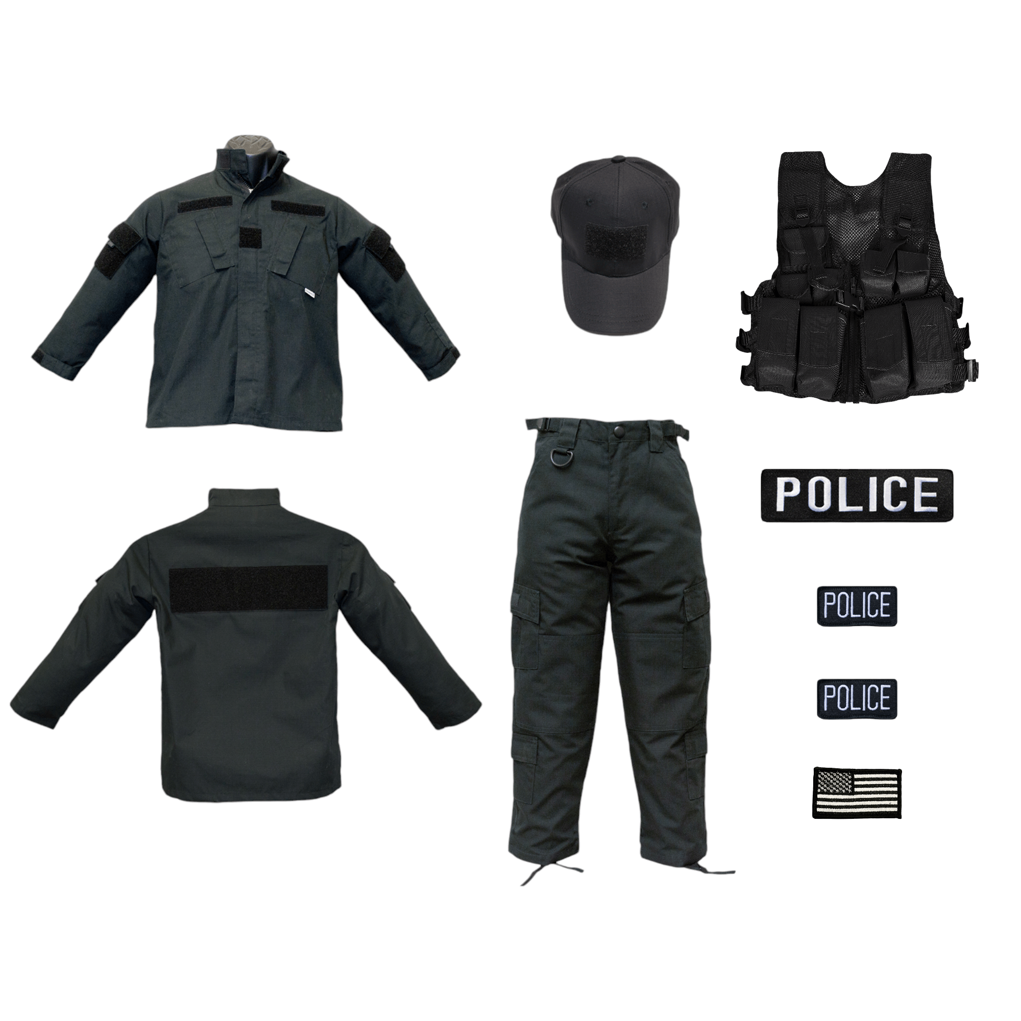 police tactical gear Police Youth Tactical Uniform Combo