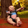 Load image into Gallery viewer, Pint Sized Patriot Baby Bodysuit