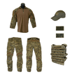 Load image into Gallery viewer, Youth NWU III Overwatch Tactical 6 pc Combo with shirt, pants, cap, patches, and tactical vest.