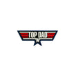 Load image into Gallery viewer, Top Dad Top Gun PVC Morale Patch