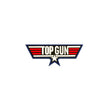 Load image into Gallery viewer, Embroidered Top Gun patch with red and white wings and star design, ideal for youth flight suits.
