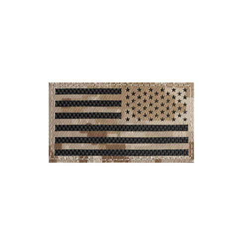 Reverse American Flag Patch