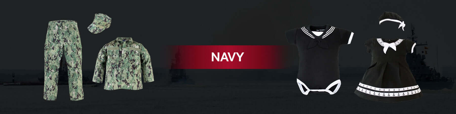 Navy Infant and Youth Collection