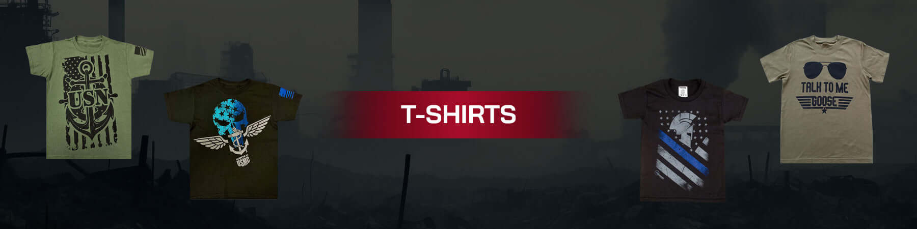 Youth Military and Tactical Style T-Shirts