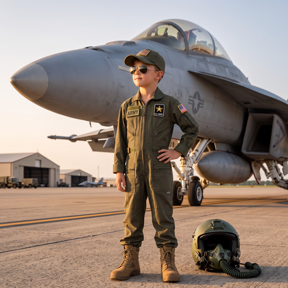 Army Youth Flight Suit Combo