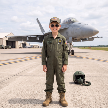 Army Youth Flight Suit Combo