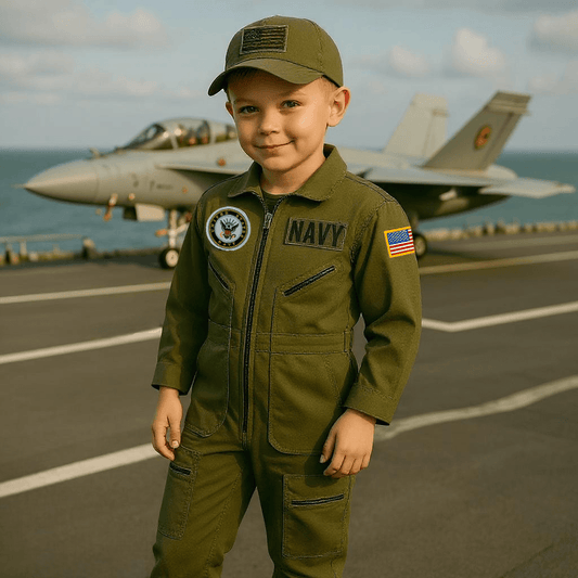 Youth U.S. Navy Flight Suit Combo