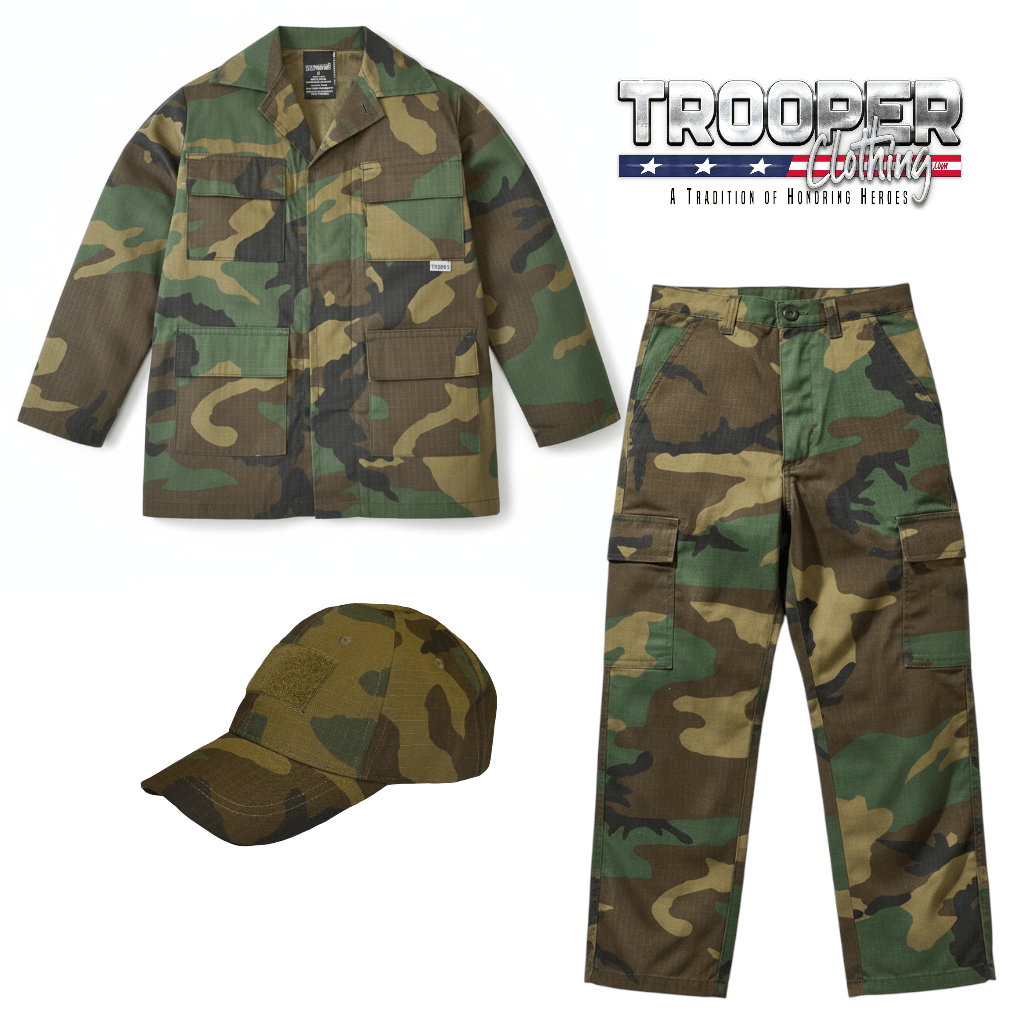 YOUTH 3 PC BDU UNIFORM SET