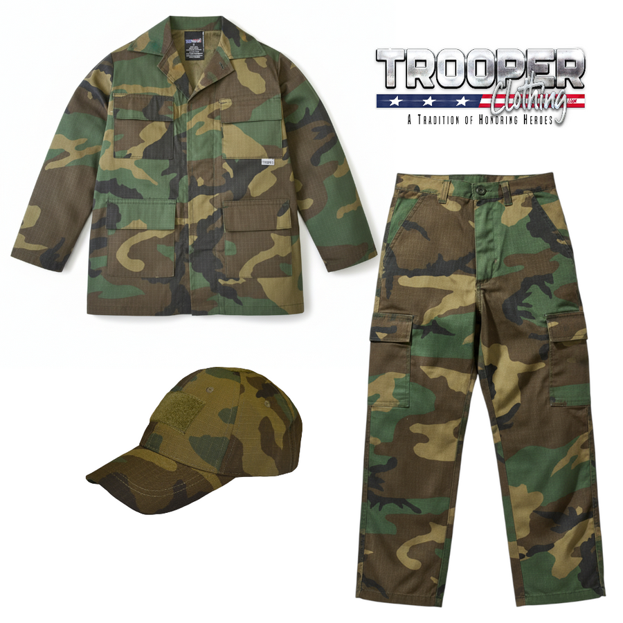 YOUTH 3 PC BDU UNIFORM SET