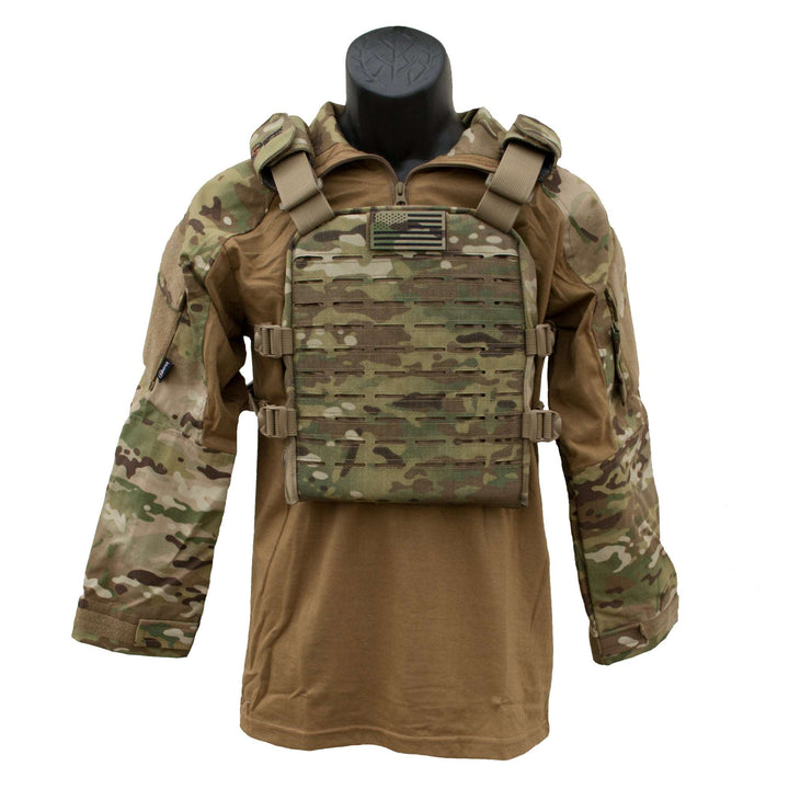 Youth Slick Plate Carrier Multicam