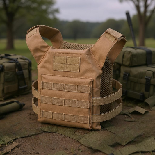 Micro Mini Youth Plate Carrier Coyote