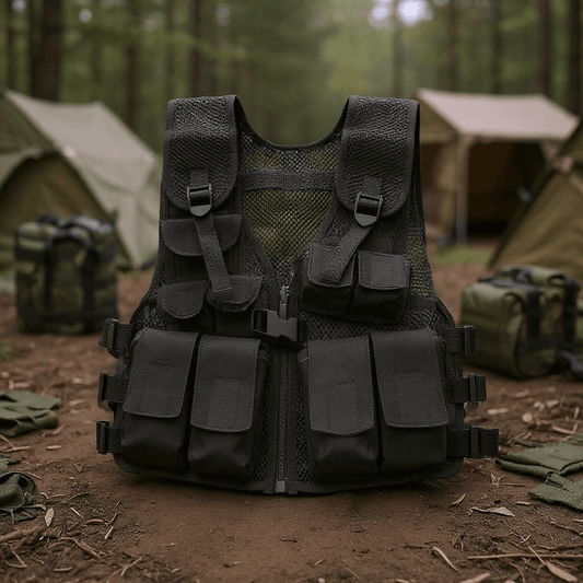 Youth Tactical Vest Black