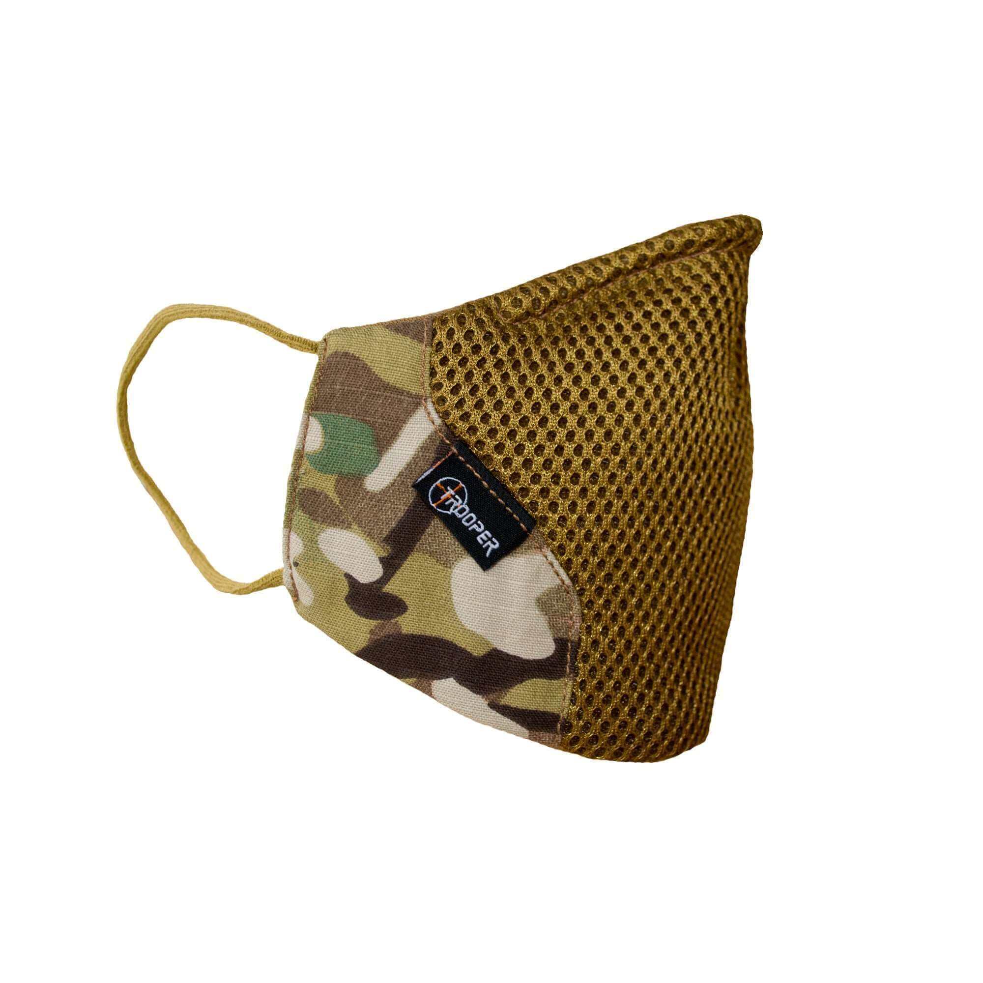 Multi Class Mask Mask - Teen/Adult Multicam Tactical Style Face Covering