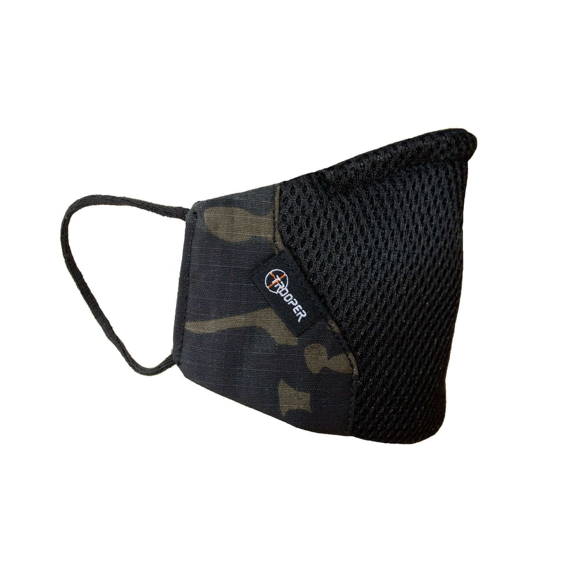 Multicam Black Tactical Style Face Mask