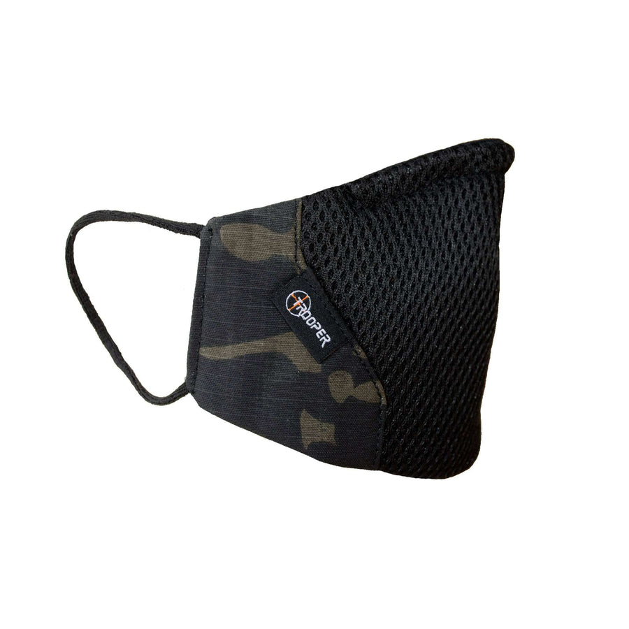 Teen/Adult Multicam Black Tactical Style Face Mask