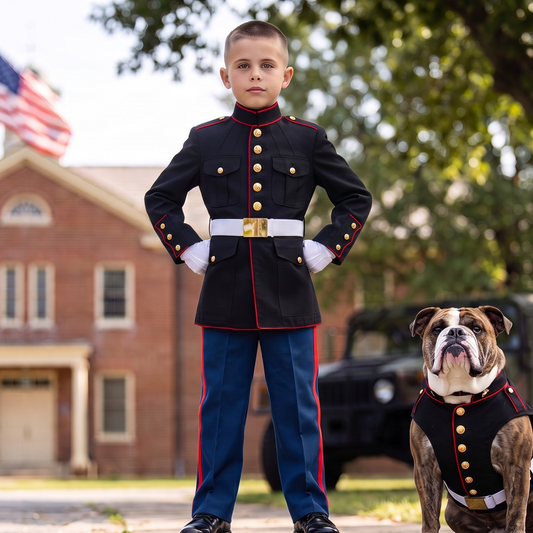 Youth Marine Dress Blues Uniform