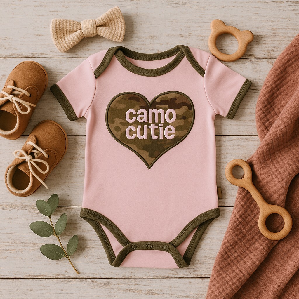 Baby Multicam Camo Cutie Bodysuit