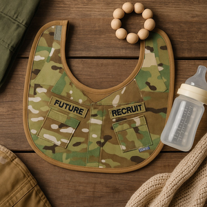 Multicam Baby Bib