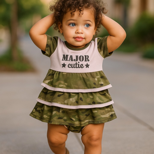 Multicam Major Cutie Baby Dress