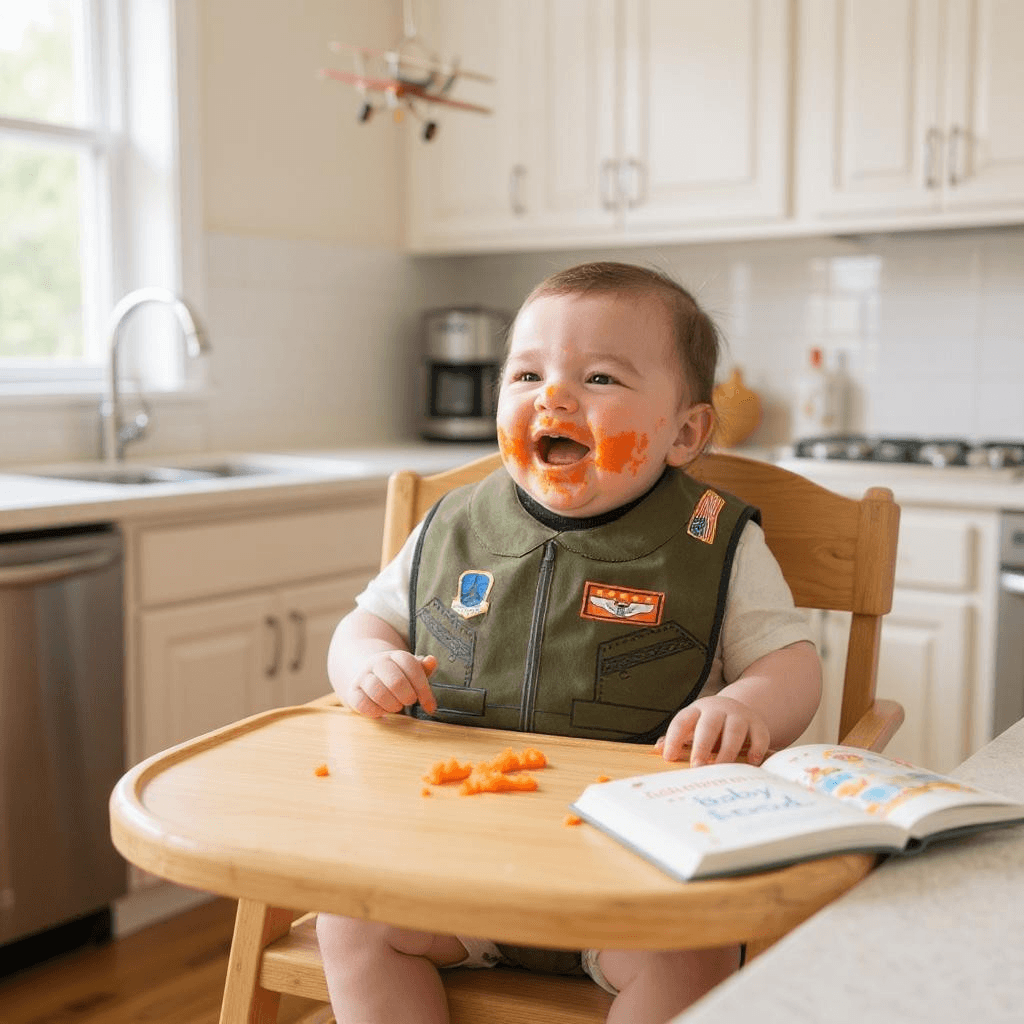 Flight Suit Uniform Baby Bib
