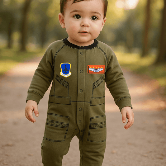 Flight Suit Baby Crawler