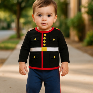 Marine Baby Dress Blues