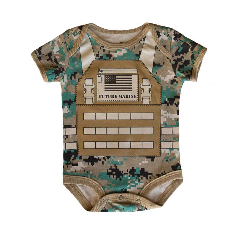 Future Marine Flak Jacket Baby Bodysuit
