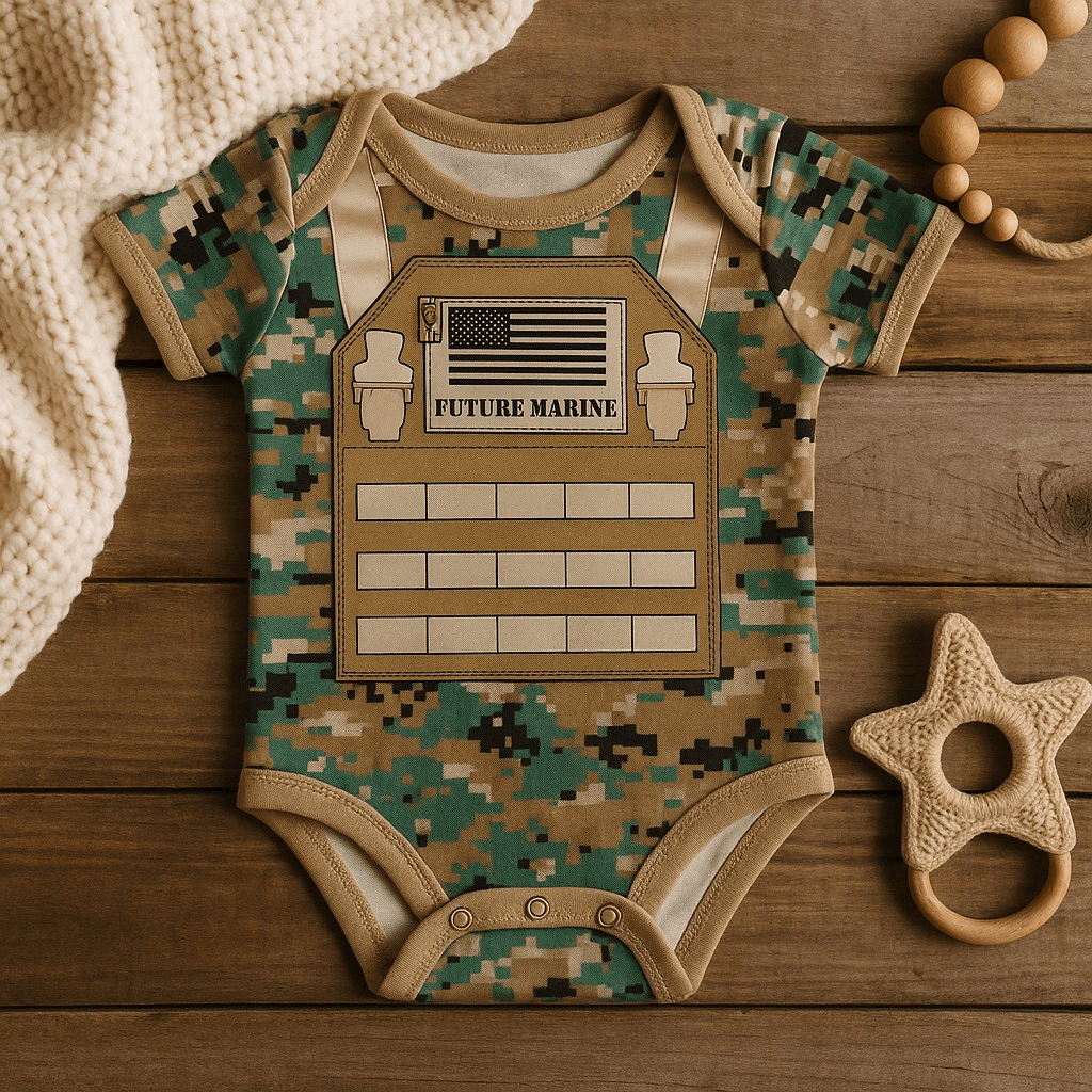 Future Marine Flak Jacket Baby Bodysuit