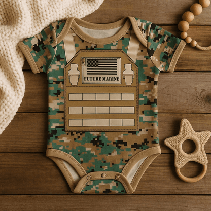 Future Marine Flak Jacket Baby Bodysuit